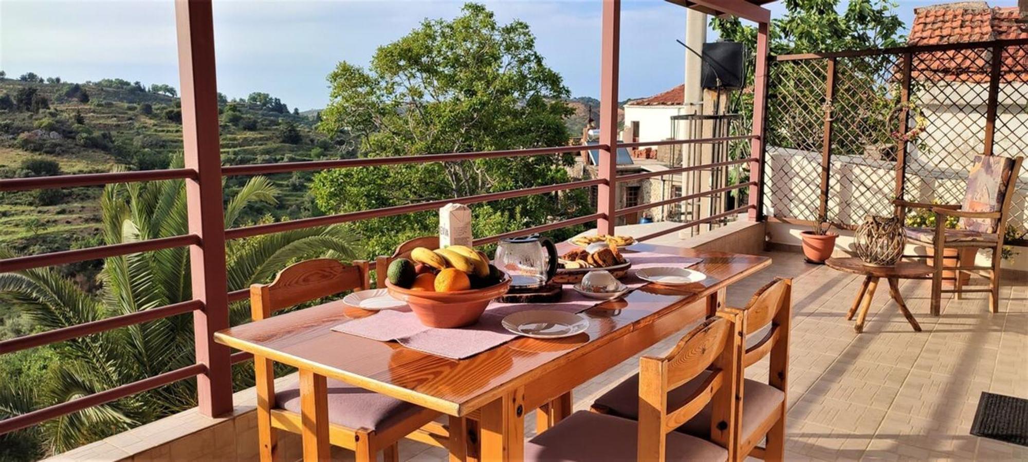 Aoria Traditional House With Stuning Mountain View Loulos Exteriér fotografie